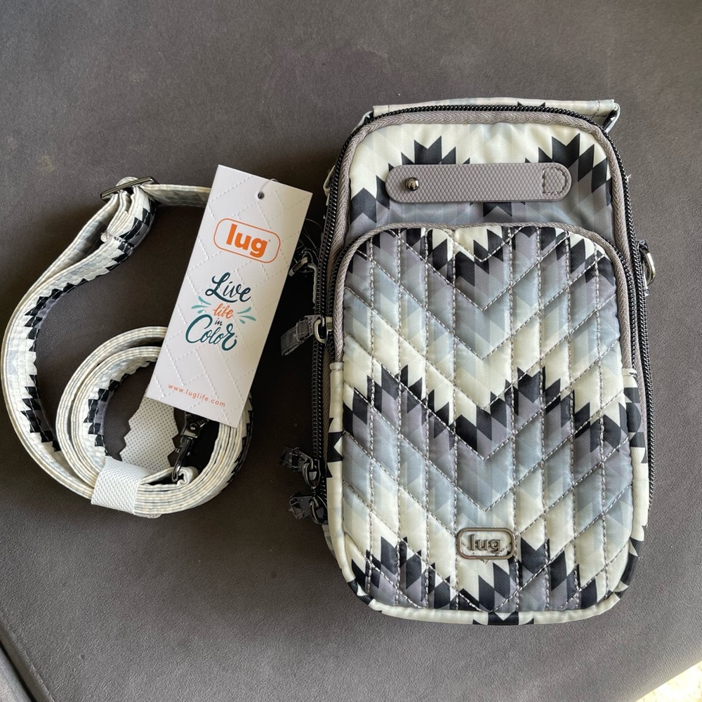 NWT Lug x Mary D Guild Collection Skeeter Mini Bridge Grey- HTF!